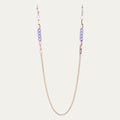 Lavender & Gold Eyewear Chain | Mixed Link Acrylic & Metal Accessory
