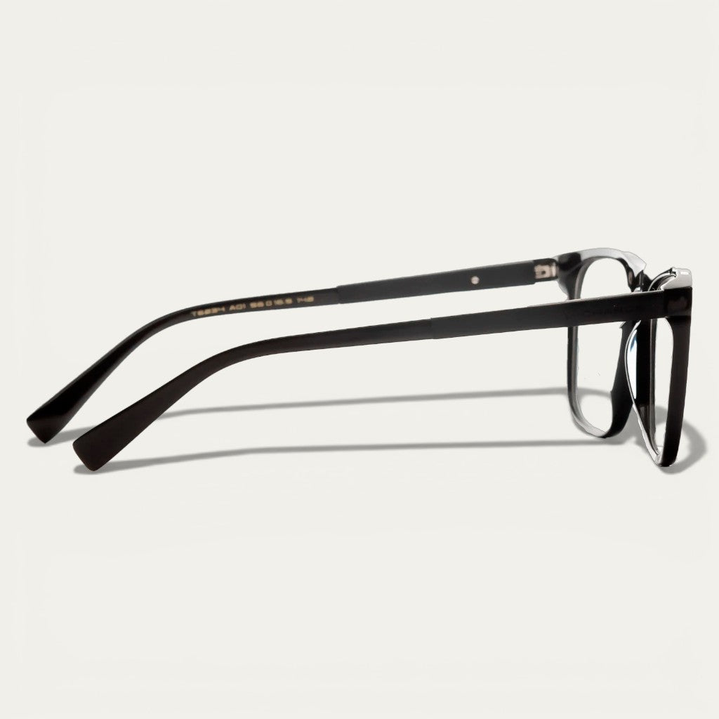 Matte Black Rectangular Frame