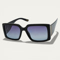 Black Square Gradient Sunglasses | Bold Frame & Polarized Lenses